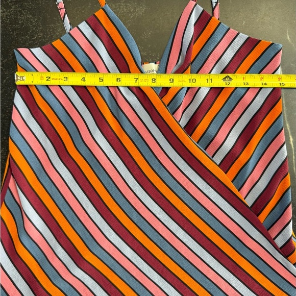 Allison Joy XS Multicolor Striped Camisole - Picture 4 of 7